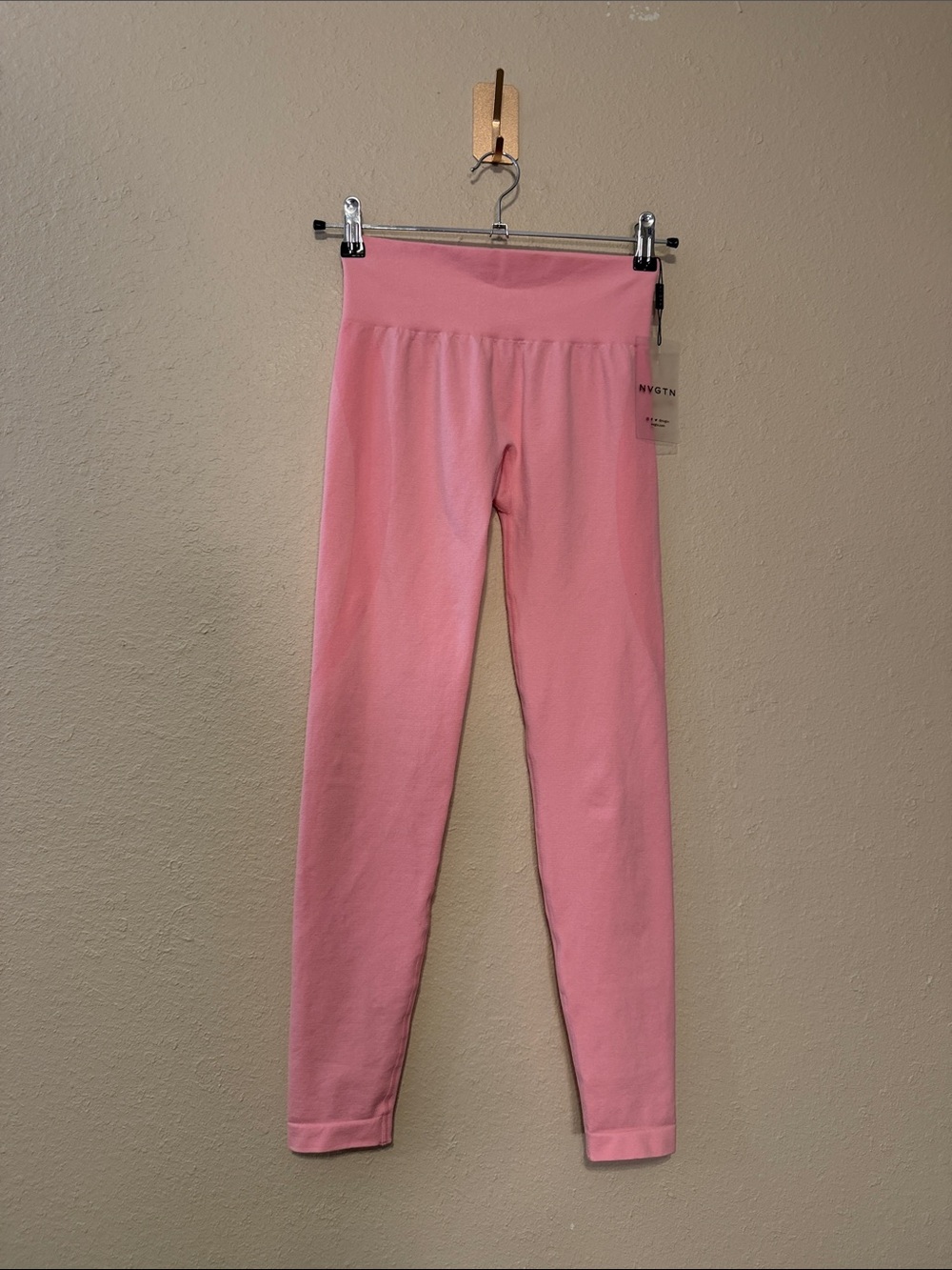NVGTN Light Pink Leggings Size Small NWT